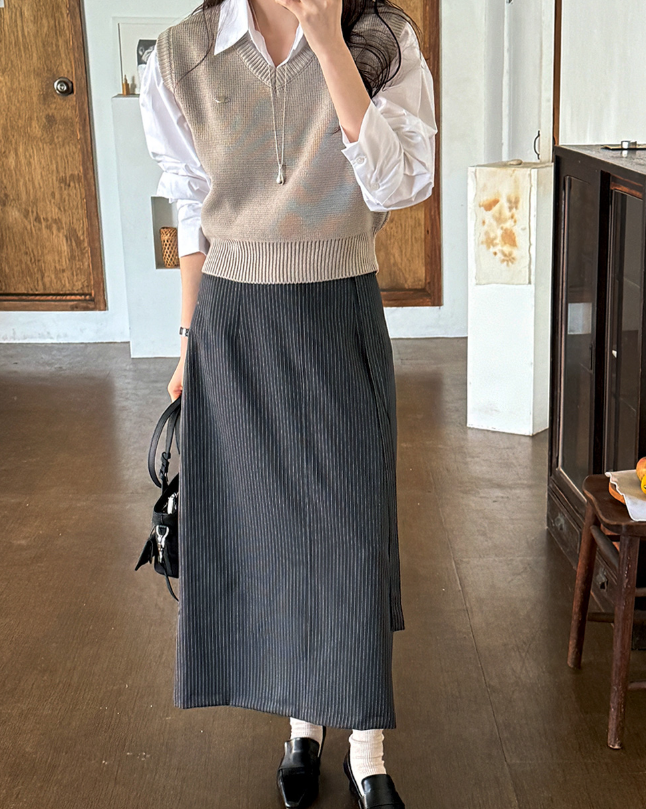 Label Millerst Long SK + Belt / 밀러스트01