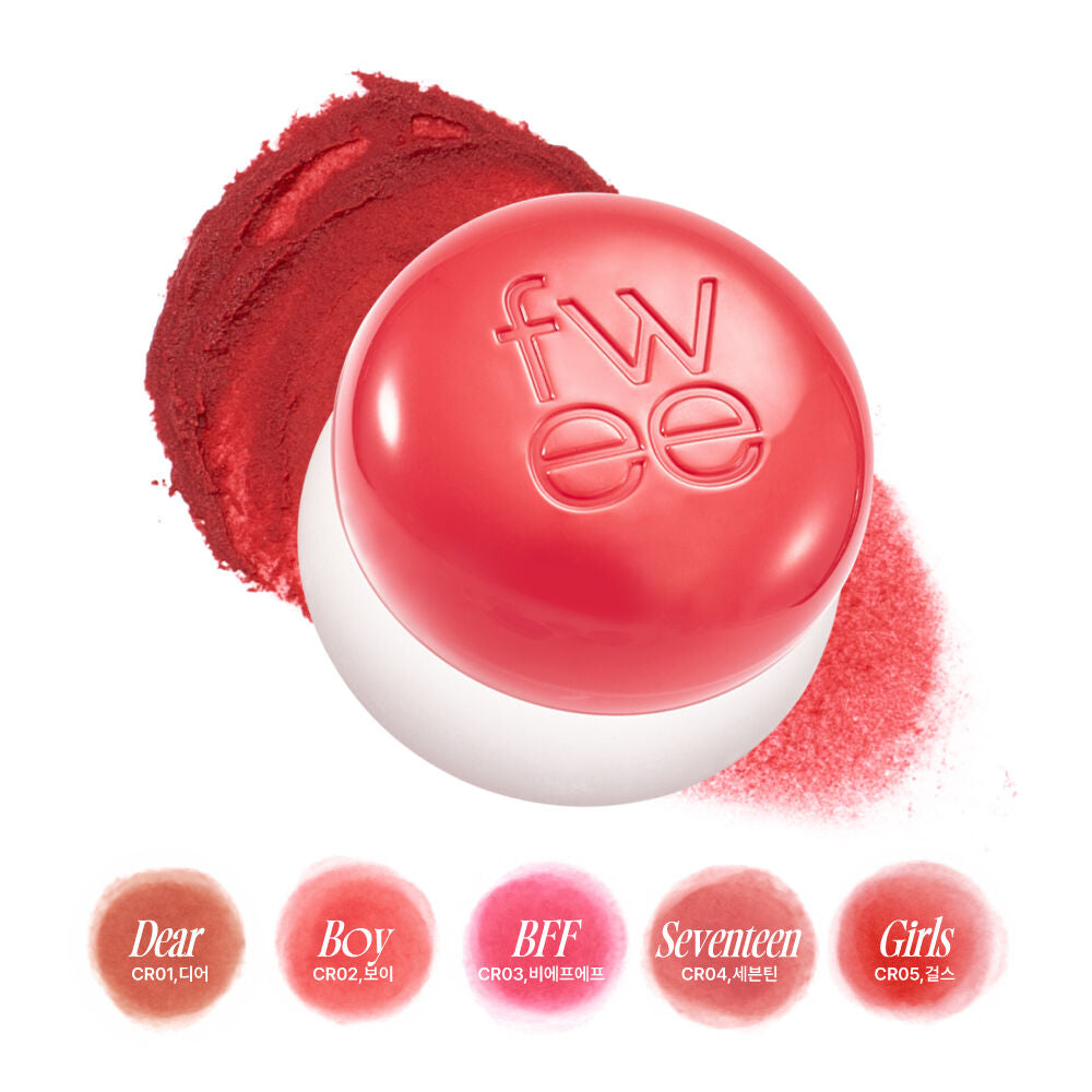 超好用！fwee 唇頰布甸膏（限定送掃） Lip & Cheek Blurry Pudding Pot
