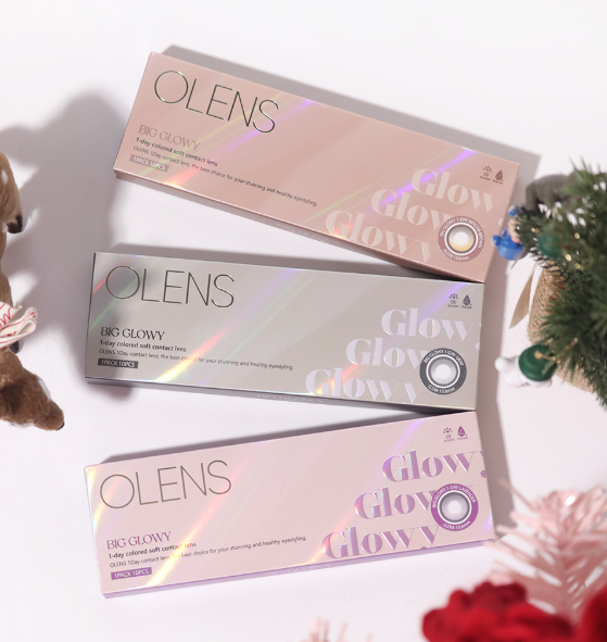 OLENS 大眼款BigGlowy One Day Lavender 10pcs