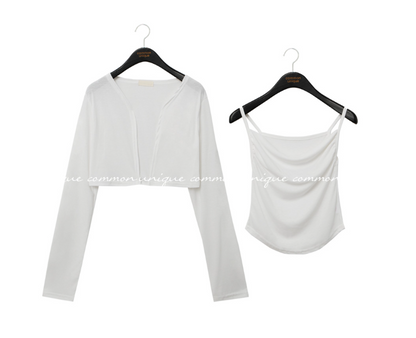 블리디C01 / Sleeveless Cardigan