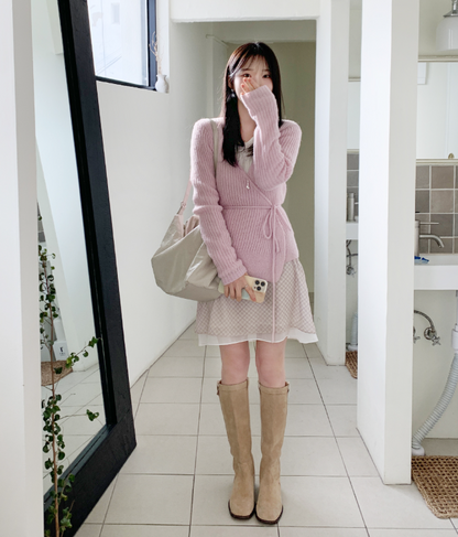 Pastel Chiffon Midi SK/ 파스텔01