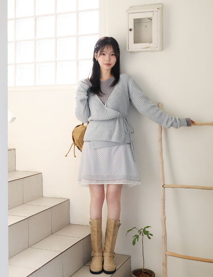 Pastel Chiffon Midi SK/ 파스텔01