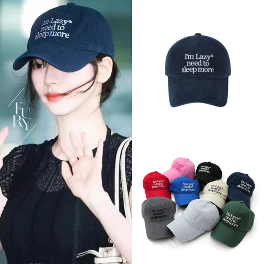 ［Karina同款］Sleep More Washing 棒球帽9色
