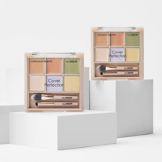 The Saem Cover Perfection Concealer Palette 2 colors