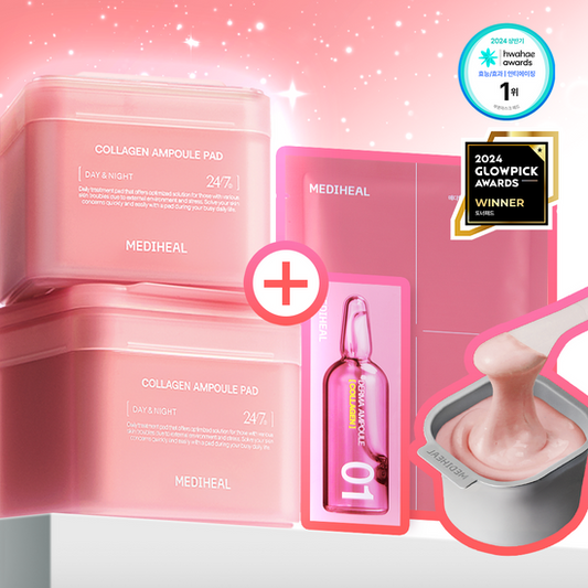 [1+1] Mediheal Collagen Elasticity Pad [200片 送軟膜]