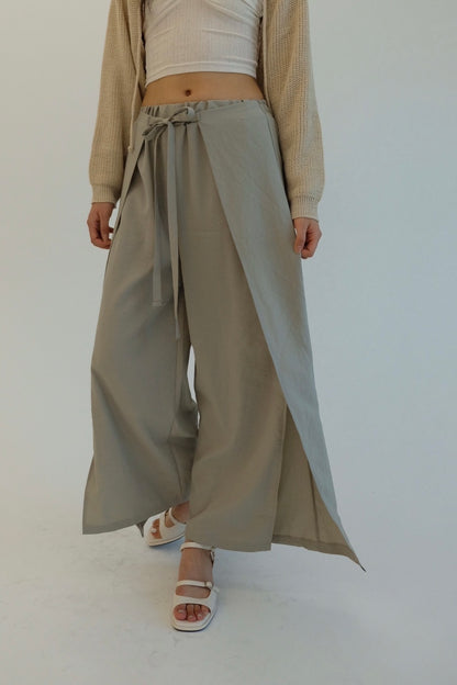 Svelte01 Long Culottes - Khaki