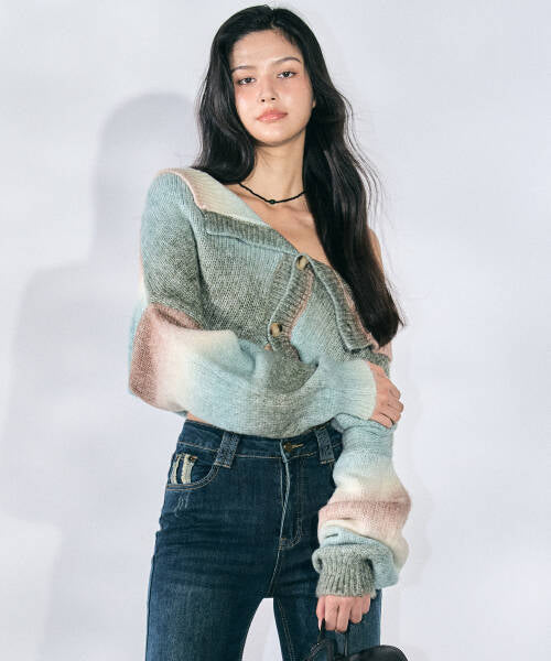 ［Winter同款］Nora Two Way Button Cardigan