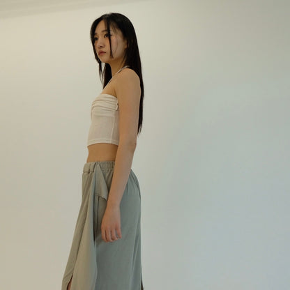 Svelte01 Long Culottes - Khaki