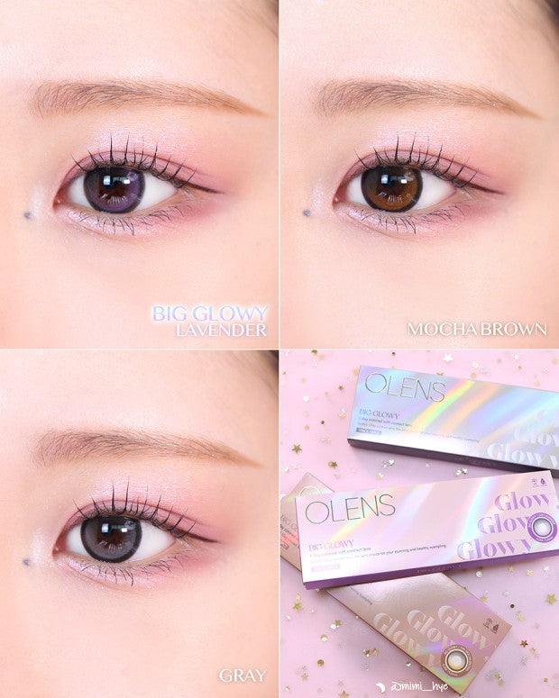 OLENS 大眼款BigGlowy One Day Lavender 10pcs