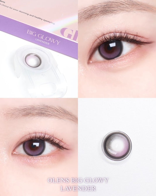 OLENS 大眼款BigGlowy One Day Lavender 10pcs