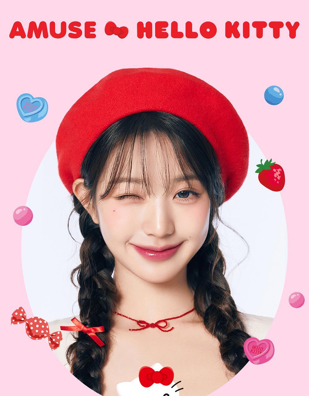 [AMUSE x Hello Kitty] Jet Fit Tint (送half balm)